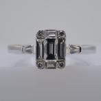 Ring - 18 karaat Witgoud - 0.56ct. tw. Diamant (Natuurlijk), Nieuw