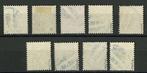 Suisse 1881 - Série Suisse Zittende Helvetia - Papier de, Gestempeld