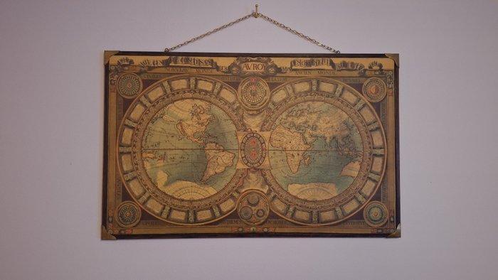 Spanje - Spanje; Mapa mundo - Mapa del mundo munde, Antiek en Kunst, Curiosa en Brocante