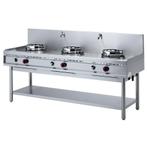 Wok | Gasfornuis | 3 Vuren | 3x 13kW |, Zakelijke goederen, Horeca | Keukenapparatuur, Verzenden, Nieuw in verpakking