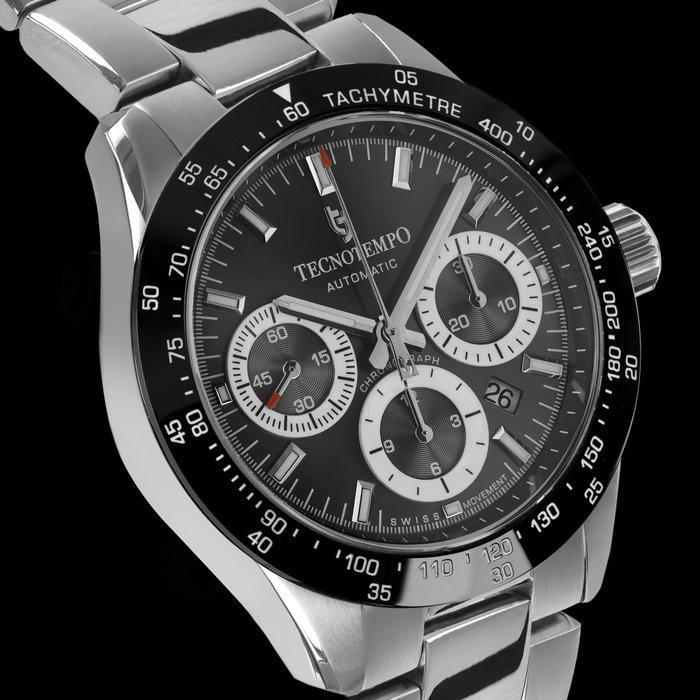 Tecnotempo - Chrono Round - Designed and Assembled in, Handtassen en Accessoires, Horloges | Heren