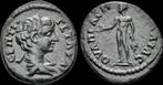 198-209ad Thrace Pautalia Geta, as Caesar Ae19 Apollo sta..., Timbres & Monnaies, Monnaies & Billets de banque | Collections, Verzenden