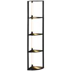 Vloerlamp - Dimbaar - Warm wit - Zwart, Huis en Inrichting, Lampen | Vloerlampen, Ophalen of Verzenden, Nieuw, Stof, Modern