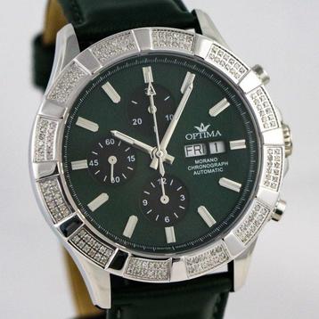 Optima - MORANO Diamond Valjoux automatic - OSA464-SL-D-12 -