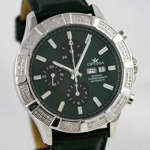 Optima - MORANO Diamond Valjoux automatic - OSA464-SL-D-12 -, Handtassen en Accessoires, Horloges | Heren