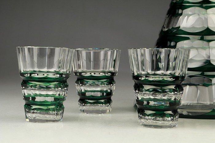 Val Saint Lambert - Karaf - Glas, Antiek en Kunst, Kunst | Designobjecten