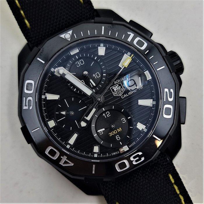 TAG Heuer - Aquaracer 300M Titanium Cal.16 Chronograph -, Handtassen en Accessoires, Horloges | Heren