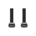 HDMI kabel plat 2.0 4K @ 60Hz gold-plated high speed 3 meter, Audio, Tv en Foto, Ophalen of Verzenden, Nieuw