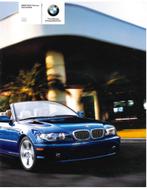 2005 BMW 3 SERIE CABRIOLET BROCHURE ENGELS (USA), Livres, Autos | Brochures & Magazines, Ophalen of Verzenden