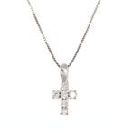 Zonder minimumprijs - Halsketting - 18 karaat Witgoud, Nieuw