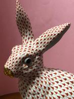 Herend - Figure - 30cm - Grande coniglio - Porcelaine, Antiquités & Art