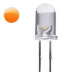 Ledlamp 5mm Oranje 610nm 80mCd - Transparant - 3 stuks, Huis en Inrichting, Nieuw