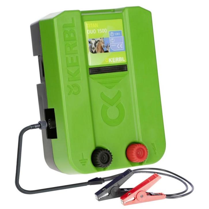 Titan duo 1500 énergisant - kerbl, Animaux & Accessoires, Box & Pâturages