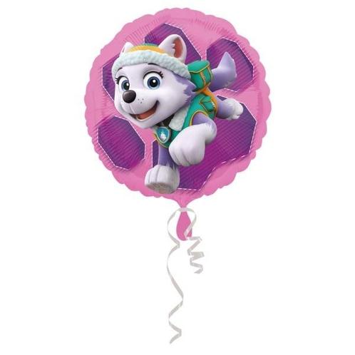 Paw Patrol Helium Ballon Skye & Everest 43cm leeg, Hobby en Vrije tijd, Feestartikelen, Nieuw, Verzenden