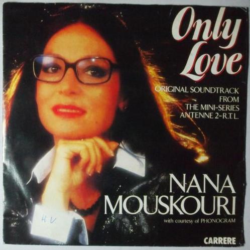 Nana Mouskouri - Only love - Single, Cd's en Dvd's, Vinyl Singles, Single, Gebruikt, 7 inch, Pop