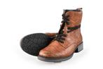 Rieker Veterboots in maat 39 Bruin | 5% extra korting, Kleding | Dames, Schoenen, Bruin, Verzenden, Overige typen, Gedragen