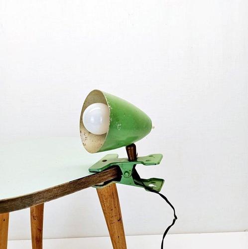 Lampe de table ou de bureau avec raccord de serrage, années, Antiek en Kunst, Kunst | Designobjecten