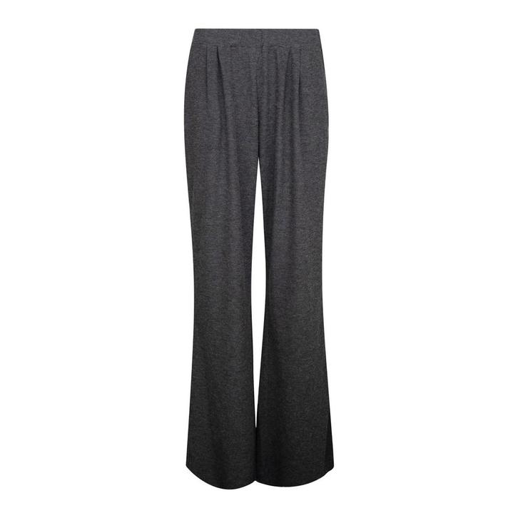 Frogbox • donkergrijze wijde broek • 36, Kleding | Dames, Broeken en Pantalons, Grijs, Nieuw, Maat 36 (S), Verzenden