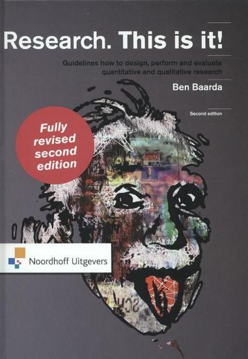 Research. This is it! 9789001816964 Ben Baarda, Verzenden, Ben Baarda