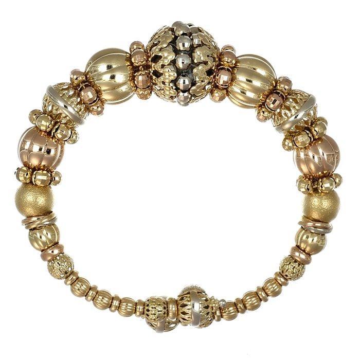 Armband - 18 karaat Geel goud, Roségoud, Witgoud, Handtassen en Accessoires, Armbanden