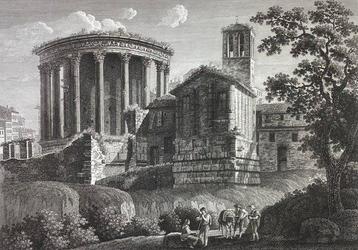Francesco Morelli (1768-1830) - Veduta degli avanzi del