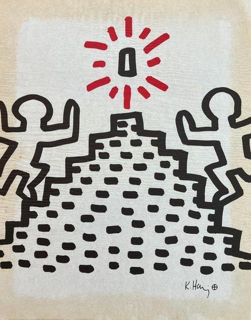 Keith Haring (1958-1990) - Bayer Suite, Sali-Adalat serie, Antiek en Kunst, Kunst | Schilderijen | Modern