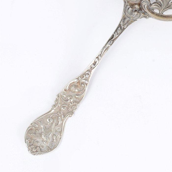 Zaanlandse Zilversmederij - Natfruitlepel - Fruitlepel -, Antiek en Kunst, Antiek | Zilver en Goud