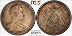 Duitsland, Pruisen Wilhelm II. 2 Mark 1913 - PCGS MS64, Postzegels en Munten