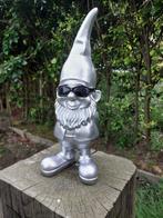 Statue, funny gnome with sunglasses - 41 cm - polyresine