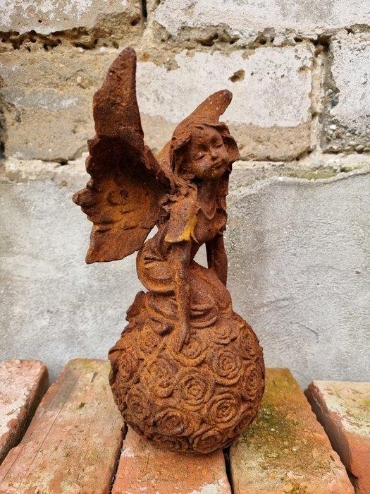 Beeldje - Engel - IJzer, Antiek en Kunst, Curiosa en Brocante