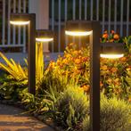 Solar Pathway Lights Outdoor, 4 Pack Bright Dual-Head Solar, Verzenden, Nieuw