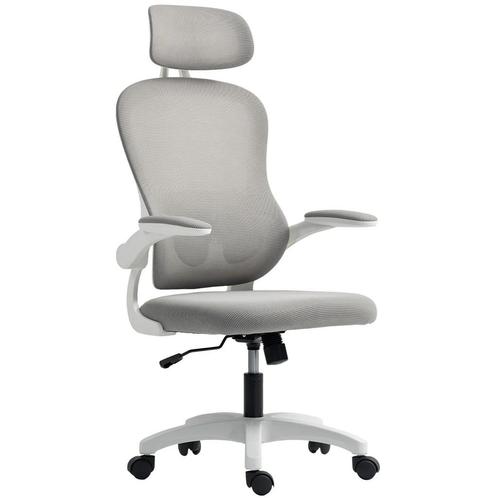 Ergonomische Bureaustoel Met Netstof Rugleuning, In Hoogte V, Huis en Inrichting, Bureaustoelen, Verzenden
