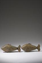 Een bronzen beeldhouwwerk - Akan - Ghana (Zonder, Antiek en Kunst