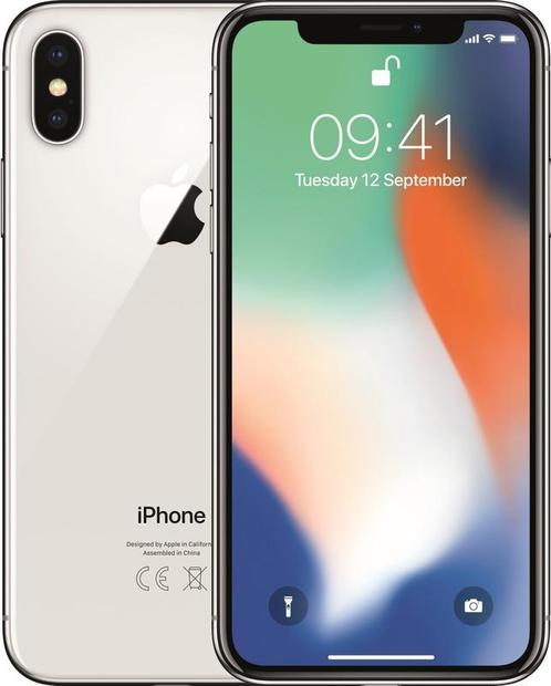 Magazijn opruiming Apple iPhone 10 (X) 256GB zilver (model, Telecommunicatie, Mobiele telefoons | Apple iPhone, Nieuw, Ophalen of Verzenden