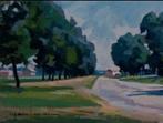Walter Marchese (1958) - Viale di campagna, Antiek en Kunst, Kunst | Schilderijen | Modern