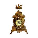Pendule -   Verguld brons - 1850-1900, Antiek en Kunst, Antiek | Klokken