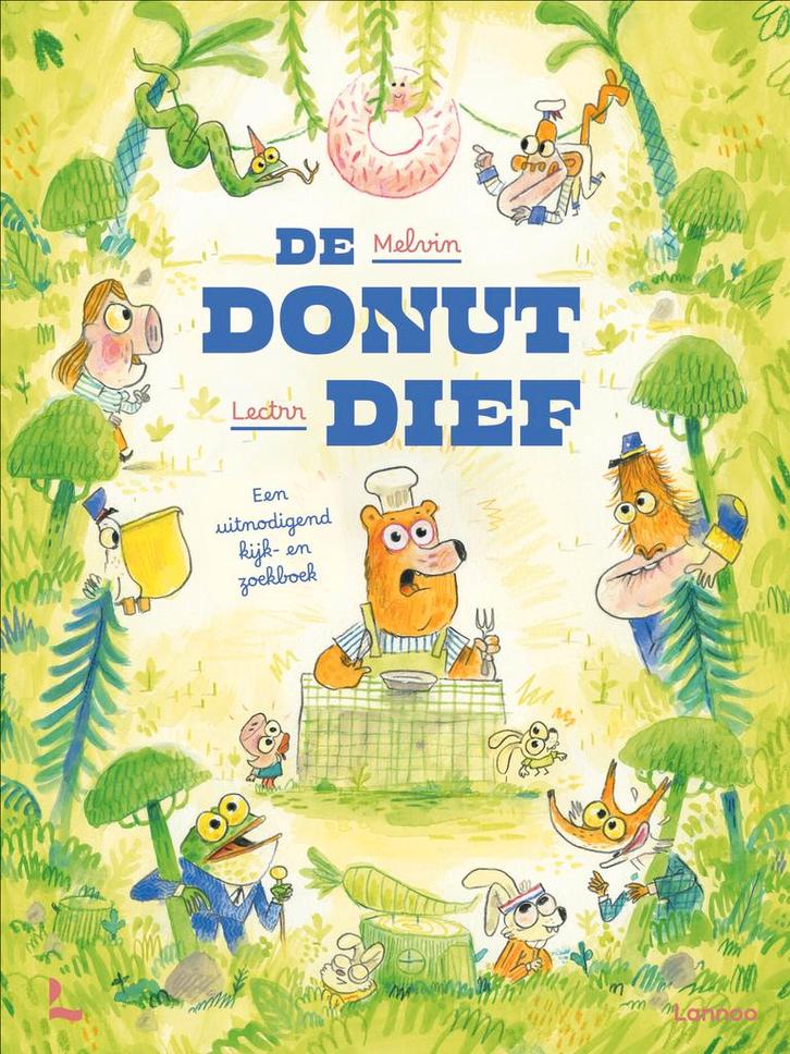 De donutdief 9789401414463 Lectrr, Boeken, Kinderboeken | Kleuters, Gelezen, Verzenden