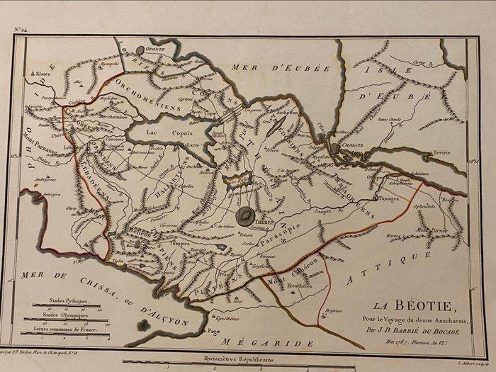 Griekenland - Set van 3 kaarten – Argolië, Arcadië & Boeotië, Livres, Atlas & Cartes géographiques