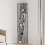 vidaXL Hoekkast Wit 27,5x27x140cm Bewerkt hout, Huis en Inrichting, Kasten | Overige, Verzenden, Nieuw