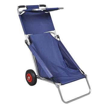 Strandtrolley Blauw | Retour Deal | Inklapbaar -40% beschikbaar voor biedingen