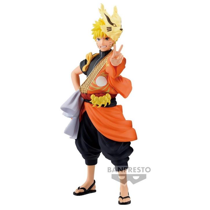 Naruto 20th Anniversary Costume Naruto Uzumaki PVC Statue 14, Verzamelen, Film en Tv, Ophalen of Verzenden