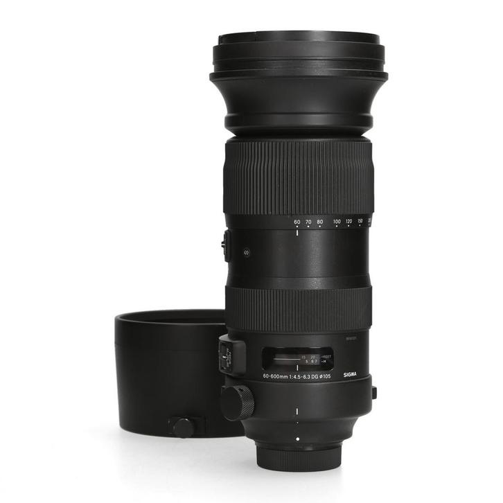 Sigma 60-600mm F4.5-6.3 DG OS HSM Sport - Nikon F, TV, Hi-fi & Vidéo, Photo | Lentilles & Objectifs, Comme neuf, Enlèvement ou Envoi