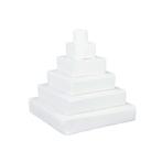 Foam blokken - stapel toren - 55x55x60cm - wit, Ophalen of Verzenden, Nieuw