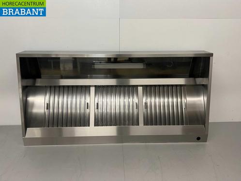 RVS Afzuigkap Dampkap met lamellen filters Premium-line 200, Elektronische apparatuur, Afzuigkappen, Nieuw, Ophalen of Verzenden