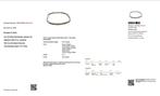 Zonder minimumprijs - Armband - 14 karaat Witgoud - 5.01ct.