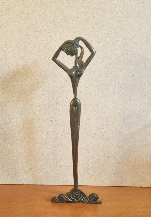 Statue, Geboorte van Venus - 30.5 cm - Bronze, Antiek en Kunst, Curiosa en Brocante