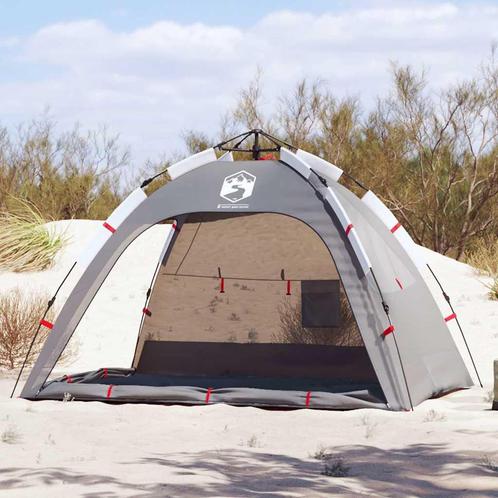 vidaXL Strandtent 2-persoons waterdicht snelontgrendeling, Caravans en Kamperen, Tenten, Nieuw, Verzenden