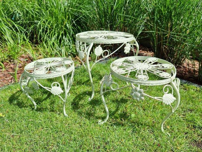 Set bijzettafels (3) - metal, Antiek en Kunst, Curiosa en Brocante