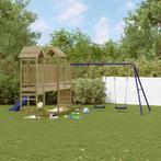 vidaXL Speelhuis geïmpregneerd grenenhout, Kinderen en Baby's, Speelgoed | Buiten | Speeltoestellen, Verzenden, Nieuw