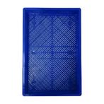 Stapelkrat 600x400x50 mm geperforeerd PP blauw, Zakelijke goederen, Horeca | Overige, Ophalen of Verzenden